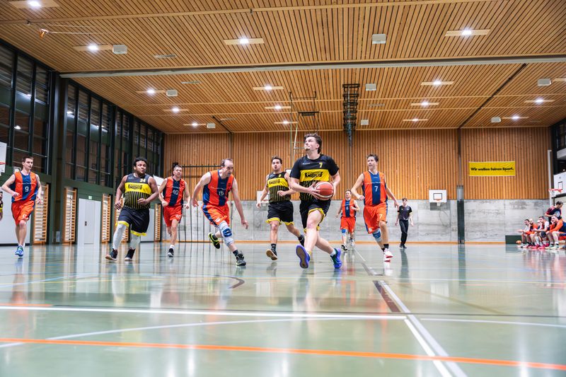 Herren der Burgdorf Knights im Spiel